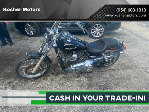 2012 Harley-Davidson Dyna for sale at Kosher Motors in Hollywood FL