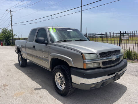 2003 Chevrolet Silverado 2500HD for sale at Any Cars Inc in Grand Prairie TX