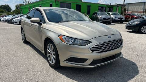 2017 Ford Fusion for sale at Marvin Motors in Kissimmee FL