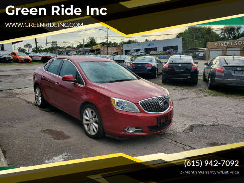 2013 Buick Verano for sale at Green Ride Inc in Nashville TN