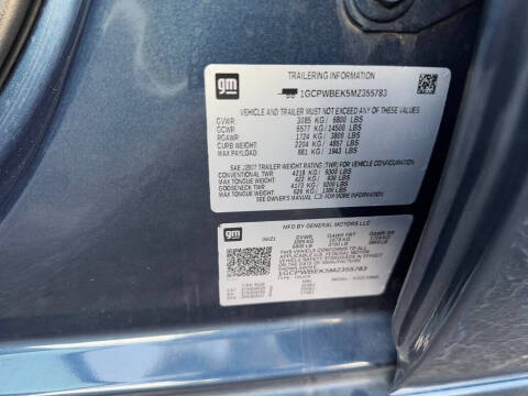 2021 Chevrolet Silverado 1500 Custom