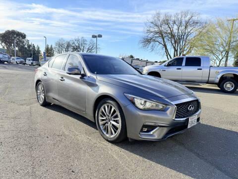 2019 Infiniti Q50 for sale at Best Rate Motors in Davis CA