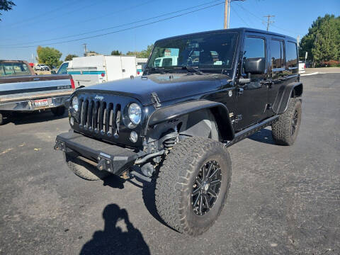 2014 Jeep Wrangler Unlimited for sale at Silverline Auto Boise in Meridian ID