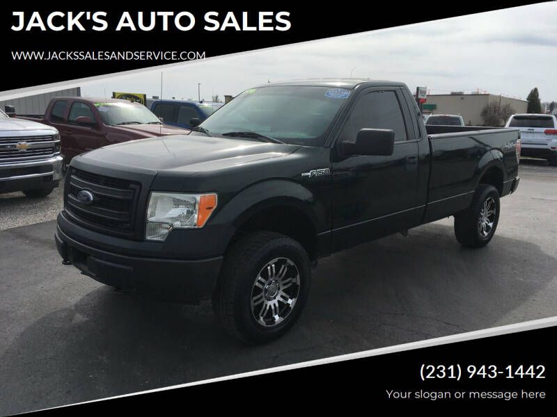 2014 Ford F-150 for sale at JACK'S AUTO SALES in Traverse City MI