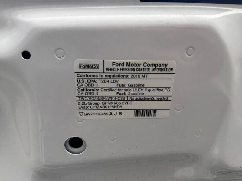 2016 Ford Mustang Shelby GT350