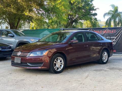 2012 Volkswagen Passat for sale at Florida Automobile Outlet in Miami FL