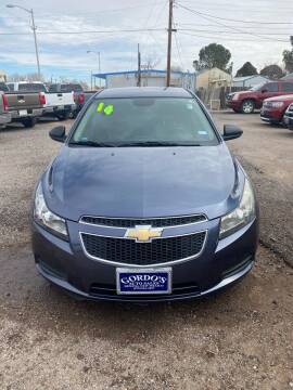 2014 Chevrolet Cruze for sale at Gordos Auto Sales in Deming NM