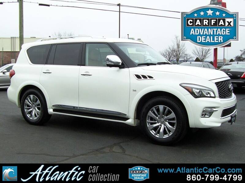2016 Infiniti QX80 for sale at Atlantic Car Collection in Windsor Locks CT