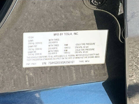 2025 Tesla Model Y Long Range
