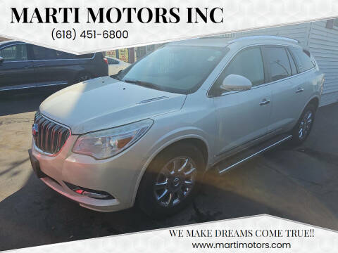 2014 Buick Enclave for sale at Marti Motors Inc in Madison IL