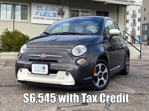 2016 FIAT 500e for sale at Clean Fuels Utah SLC in Salt Lake City UT