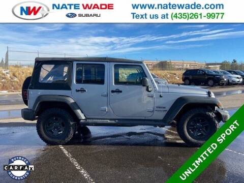 2018 Jeep Wrangler JK Unlimited for sale at NATE WADE SUBARU in Salt Lake City UT