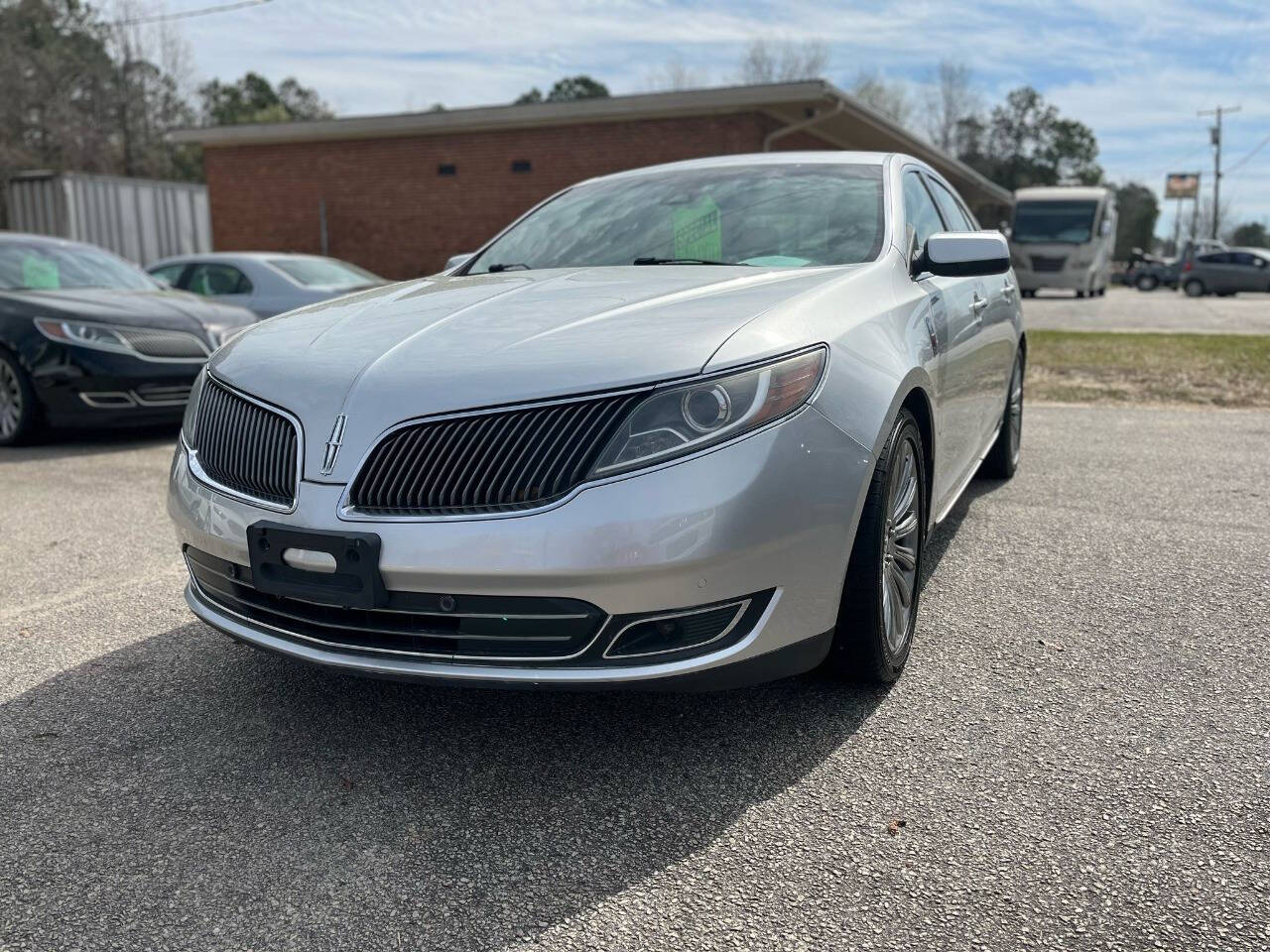 Silver 2014 Lincoln MKS Base 4dr Sedan 1