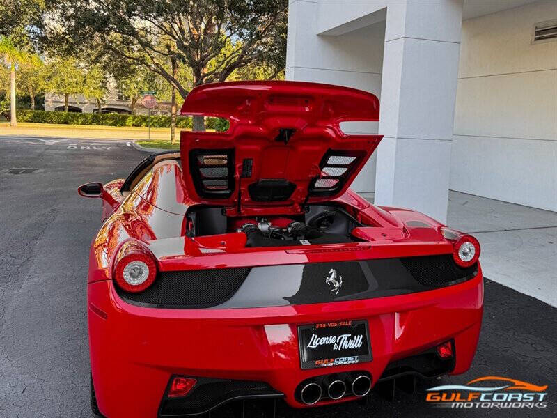 2014 Ferrari 458 Spider