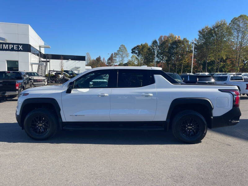 Used 2025 Chevrolet Silverado EV LT with VIN 1GC10ZED3SU408122 for sale in Reidsville, NC