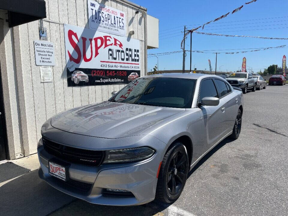 2018 Dodge Charger for sale at Super Auto Sales Modesto in Modesto, CA