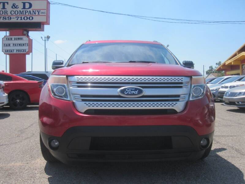 2012 Ford Explorer for sale at T & D Motor Company in Bethany OK