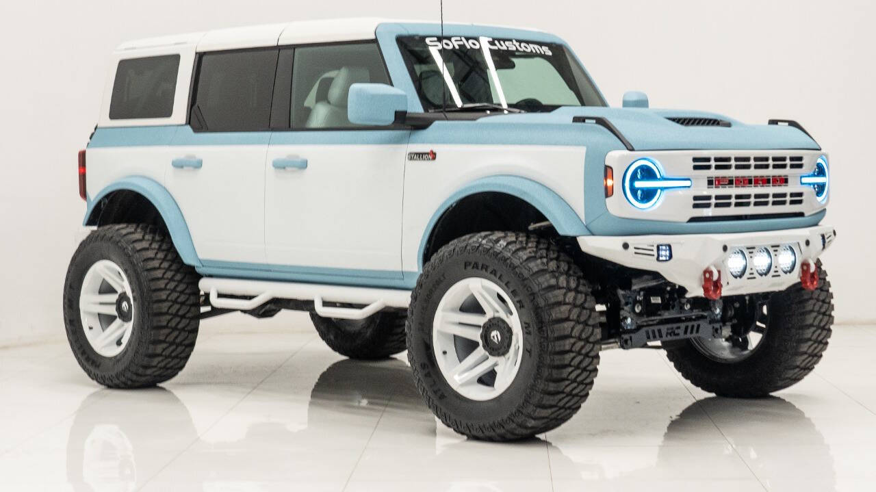 2024 Ford Bronco Blue 2.3L I4 Turbocharger - Soflo Customs