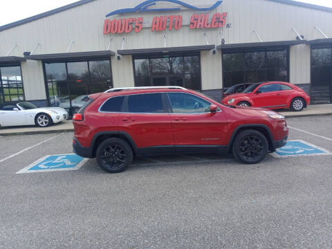 2014 Jeep Cherokee for sale at DOUG'S AUTO SALES INC in Pleasant View TN