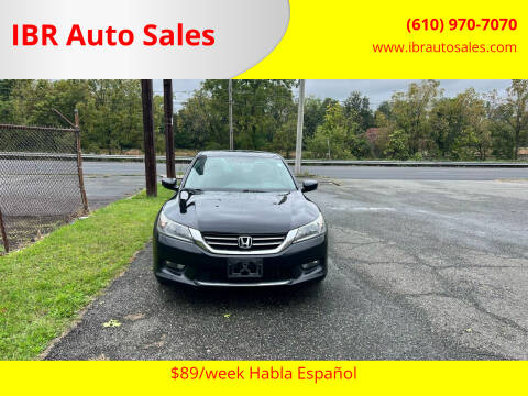 2015 Honda Accord for sale at IBR Auto Sales in Pottstown PA
