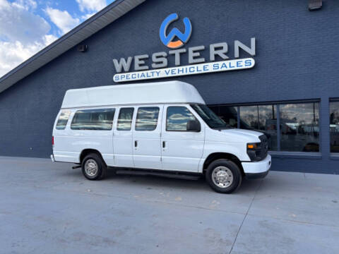 2014 Ford E-Series Passenger Van for sale at Western Specialty Vehicle Sales in Braidwood IL