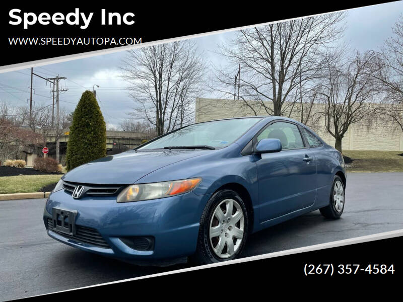 2006 Honda Civic for sale at WhetStone Motors in Bensalem PA