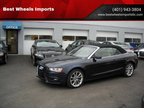 2014 Audi A5 for sale at Best Wheels Imports in Johnston RI