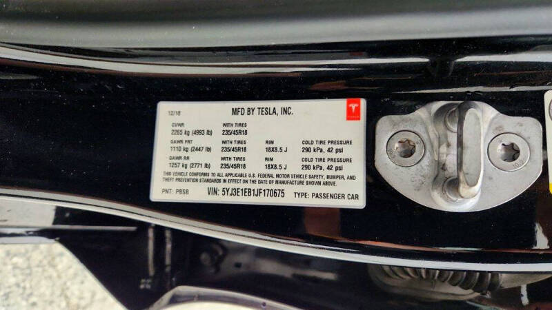 2018 Tesla Model 3