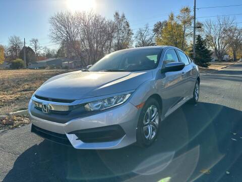 2016 Honda Civic for sale at ONG Auto in Farmington MN