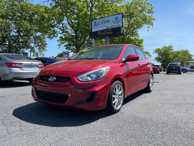2016 Hyundai Accent for sale at All Star Auto Sales and Service LLC in Allentown PA