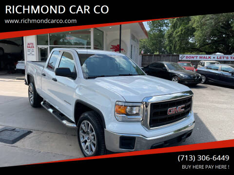 2014 GMC Sierra 1500 for sale at RICHMOND CAR CO in Richmond TX