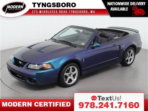 2004 Ford Mustang SVT Cobra for sale at Modern Auto Sales in Tyngsboro MA