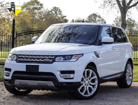 2014 Land Rover Range Rover Sport for sale at Texas Auto Corporation in Houston TX