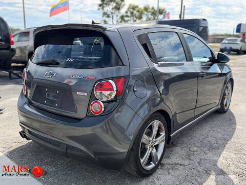 2013 Chevrolet Sonic RS Manual