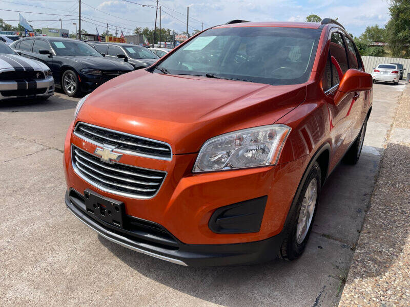 2016 Chevrolet Trax for sale at Sam's Auto Sales in Houston TX