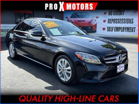 2020 Mercedes-Benz C-Class for sale at Pro X Motors in South Gate CA