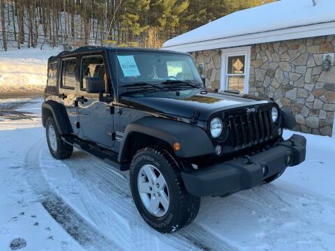 2014 Jeep Wrangler Unlimited for sale at Bladecki Auto LLC in Belmont NH