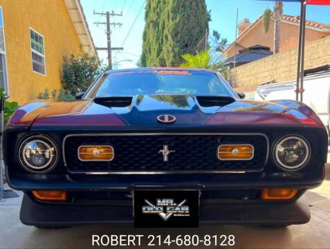 1972 Ford Mustang for sale at Mr. Old Car in Dallas TX
