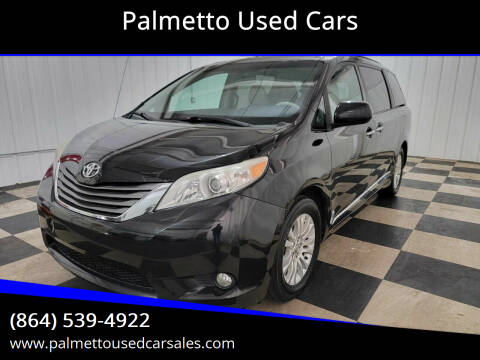 2014 Toyota Sienna for sale at Palmetto Used Cars in Piedmont SC