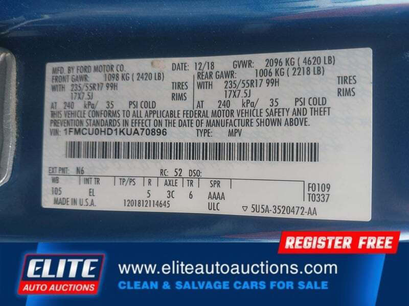 2019 Ford Escape SEL