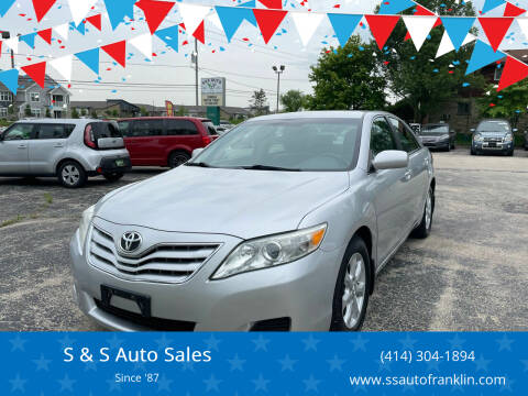 2011 Toyota Camry for sale at S & S Auto Sales in Franklin WI