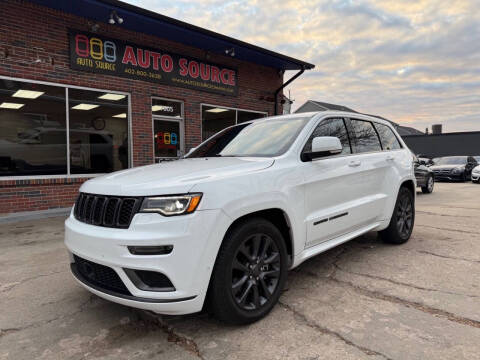 2018 Jeep Grand Cherokee for sale at Auto Source in Ralston NE