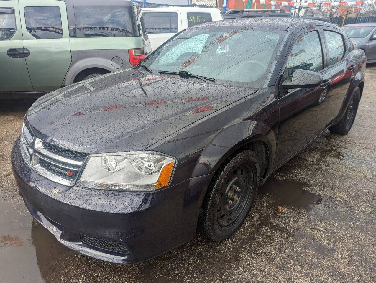 Blue 2012 Dodge Avenger SE SE 4dr Sedan 8