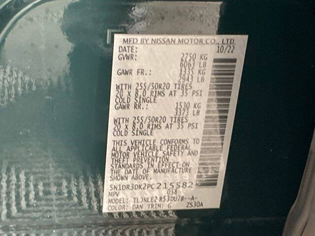 2023 Nissan Pathfinder Platinum