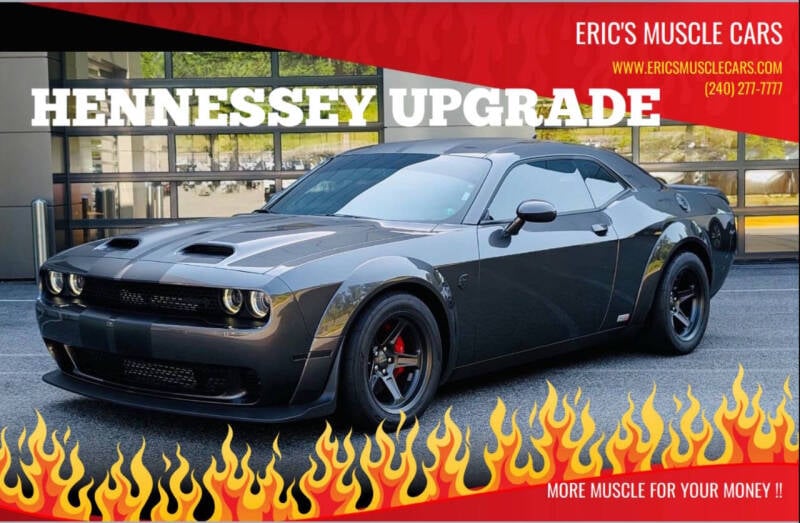 2023 Dodge Challenger for sale at Eric's Muscle Cars in Clarksburg MD