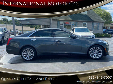 2014 Cadillac CTS for sale at International Motor Co. in Saint Charles MO
