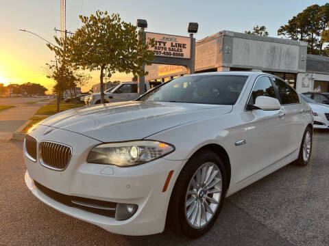 2013 BMW 5 Series for sale at City Line Auto Sales in Norfolk VA