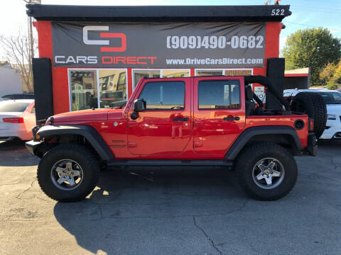 2014 Jeep Wrangler Unlimited for sale at Cars Direct in Ontario CA