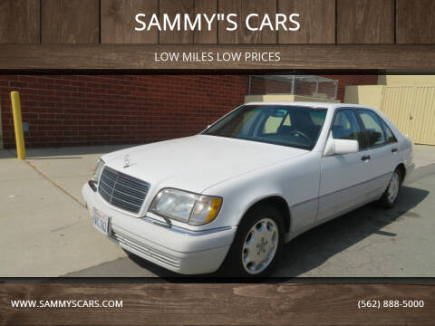 1995 Mercedes-Benz S-Class for sale at SAMMY"S CARS in Bellflower CA