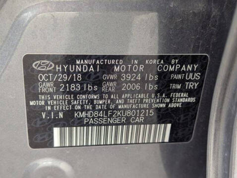 2019 Hyundai Elantra SEL